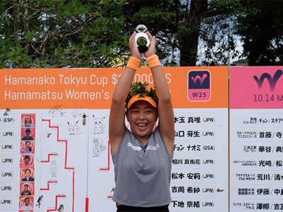 穂積絵莉 優勝