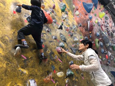 尾川とも子が札幌で 各レベルに合わせたボルダリング講習と生涯学習をテーマに講演 活動レポート 株式会社rights ライツ