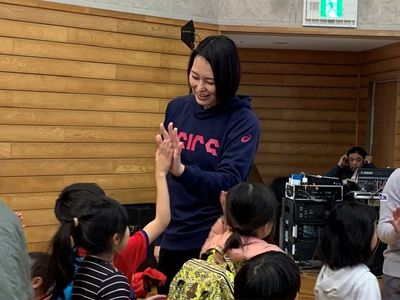 大山加奈 スポーツ教室