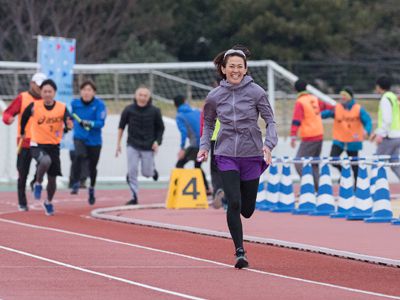 有森裕子が都内で走り方指導 800mリレーにも参加し みんなで楽しむ を一緒に体験 活動レポート 株式会社rights ライツ